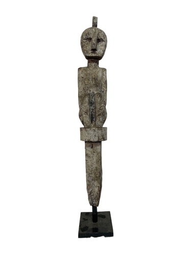[PU083-STATIMOR93] Statue Timor - Homme Assis (93)