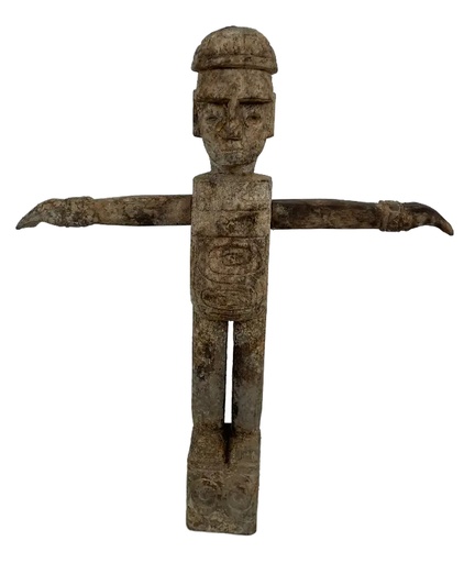 [PU090-STATIMOR63] Statue Timor - Homme Debout (63)