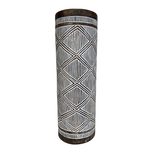 [PU114-PALMTRC60] Decorative Palm Trunk Carved (60)