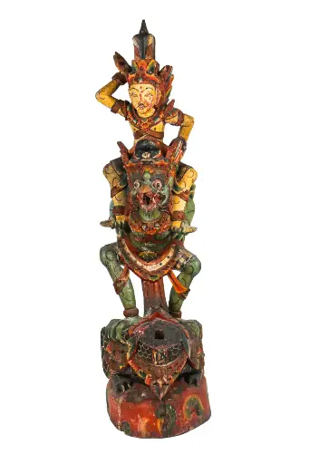[PU115-STATUE127] Statue - Garuda & Vishnou (127)