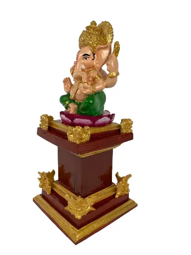 [PU180-STATUE30] Statue - Ganesh sur Socle (30)