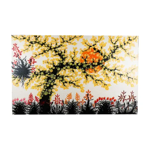 [PU248-PAINT85] Painting "Cherry Tree" - Yellow (85)