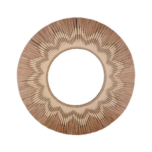 [PU296-MIRROTIN100] Rattan Mirror (100)