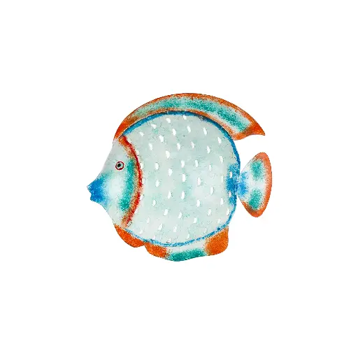 [PFISH25] Pimp Poisson (25) - Blanc + Bleu + Orange